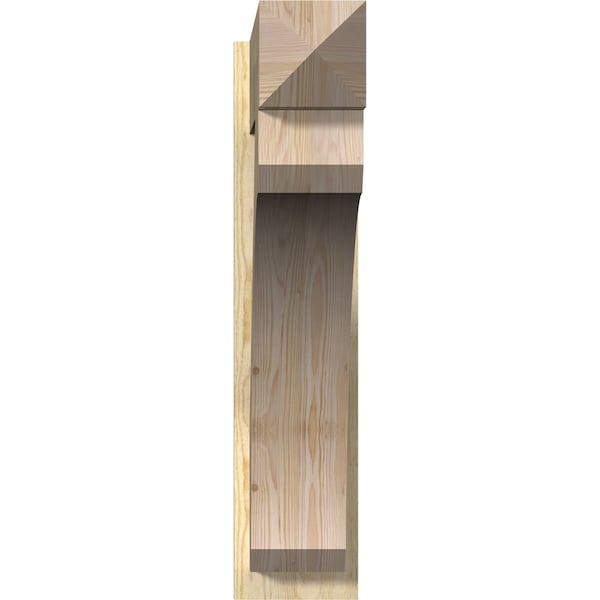 Legacy Arts & Crafts Rough Sawn Outlooker, Douglas Fir, 8W X 36D X 36H